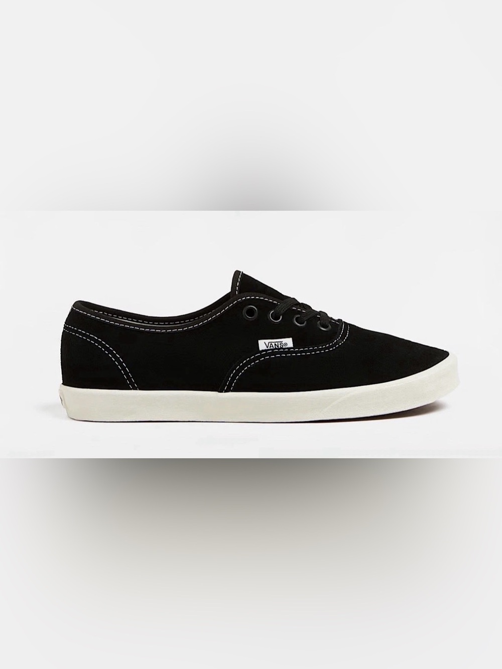 Vans Womens Authentic Lowpro Black Lace up Athletic Shoes!!(6.5)